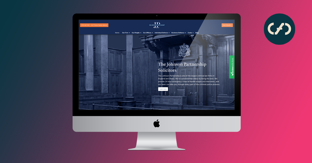 Website+Design+For+The+Johnson+Partnership