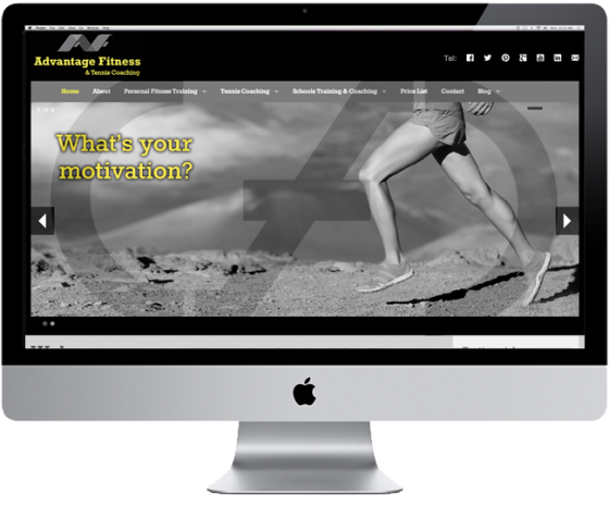 New Website for Advantage Fitness