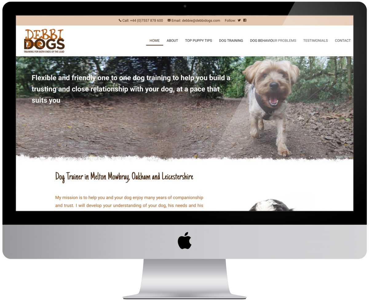 New Website For DebbiDogs
