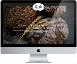 Ecommerce Website for Hunts Bakery
