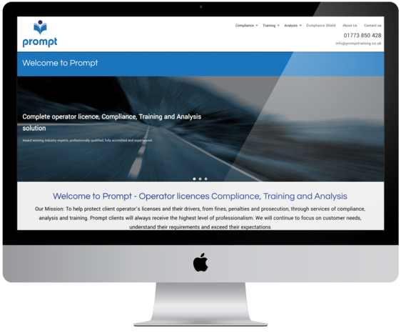 New Website for Prompt Training