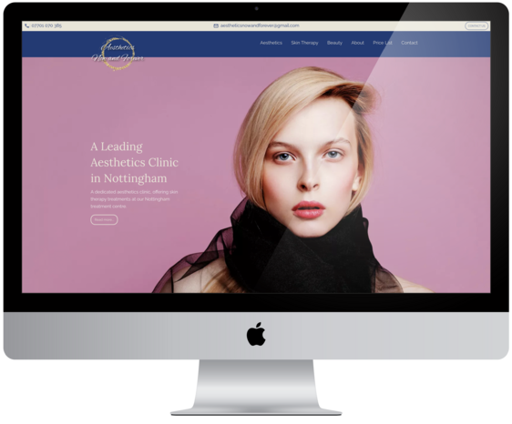Website Development For Aesthetics Now And Forever