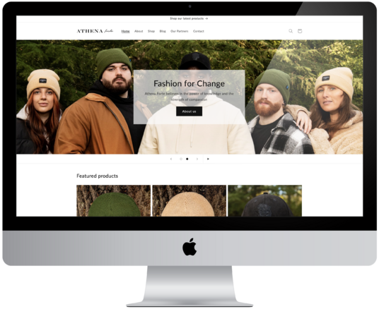 Website Development for ATHENA forté