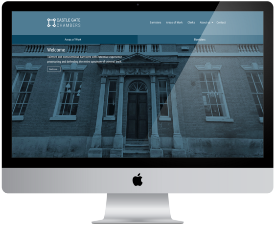 New Website for Barristers at Castle Gate Chambers