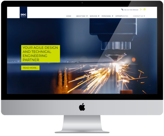 Website Development for DDC Precision