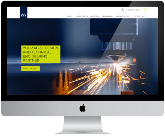 Website Development for DDC Precision