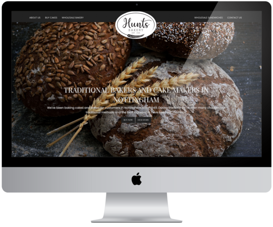 Ecommerce Website for Hunts Bakery