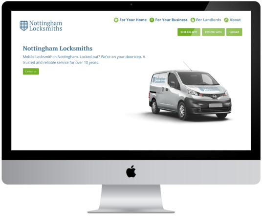 Website for NottsLocks