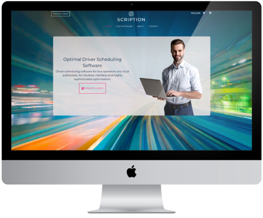 New Website and Branding for Scription