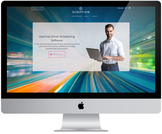 New Website and Branding for Scription