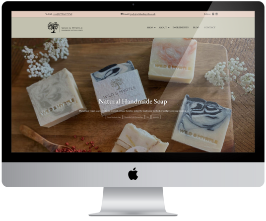 New Ecommerce Website for Wild and Myrtle
