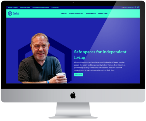 Website Development For Portus Supported Housing